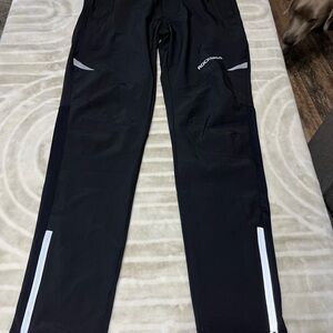 RockBros Cycling Mens Sz M Black Pants Sporting Hiking Long Reflective Trousers